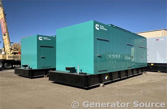 Industrial generators clearance