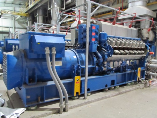 Natural gas hot sale electric generator