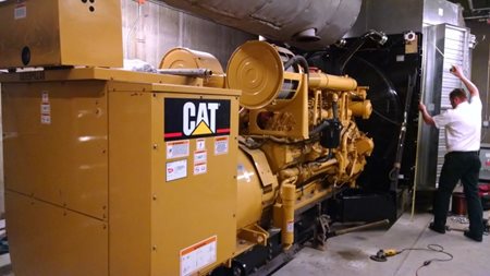 Asset Recovery of a Caterpillar Generator