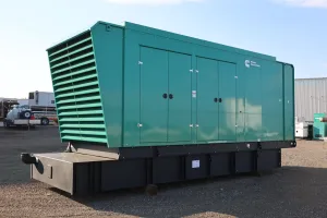1 1000kw cummins industrial generator unit 071439 exterior