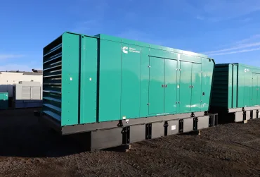 1 1000kw cummins industrial generator unit 090355 exterior