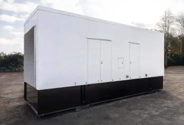 1 1000kw cummins industrial generator unit 091748 exterior