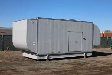 1 1000kw cummins industrial generator unit 091797 exterior