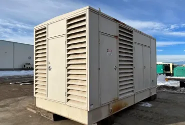 1 1000kw detroit industrial generator unit 089645 exterior