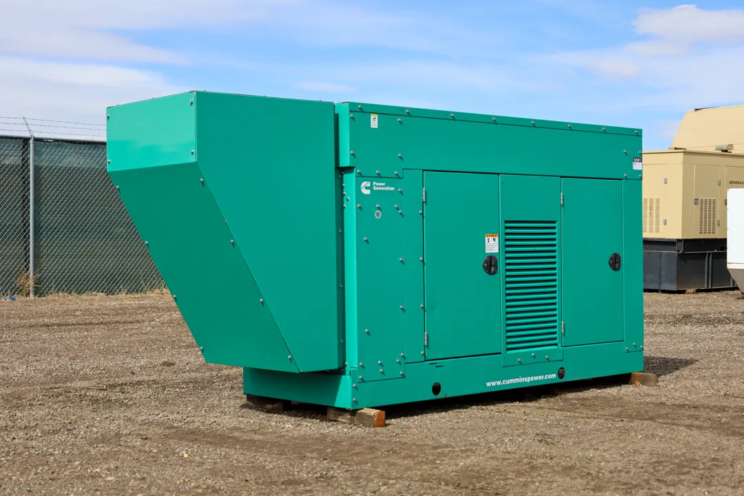 1 100kw cummins industrial generator unit 092081 exterior
