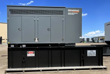 1 100kw generac industrial generator unit 089314 exterior