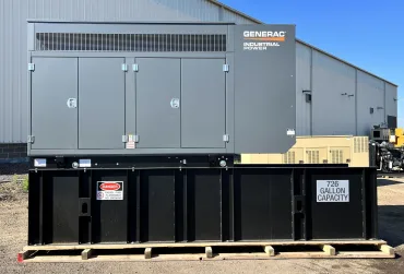 1 100kw generac industrial generator unit 089316 exterior