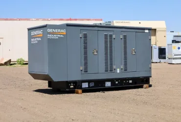 1 100kw generac industrial generator unit 091174 exterior