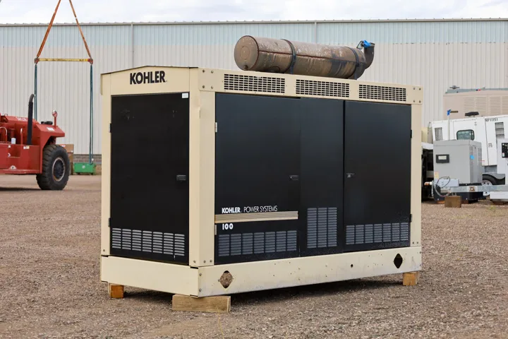 1 100kw kohler industrial generator unit 091370 exterior
