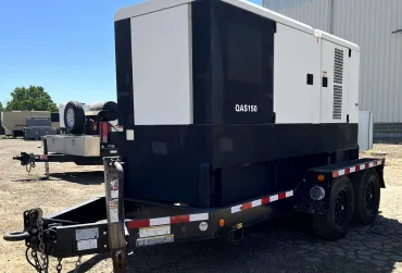 1 115kw atlas copco industrial generator unit 089219 exterior