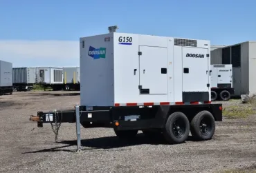 1 120kw doosan industrial generator unit 090001 exterior