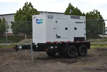 1 120kw doosan industrial generator unit 090002 exterior