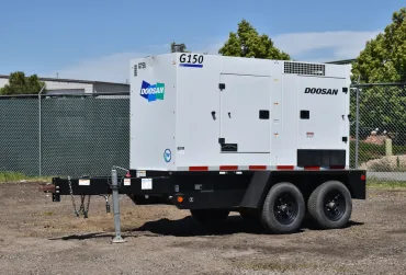 1 120kw doosan industrial generator unit 090003 exterior