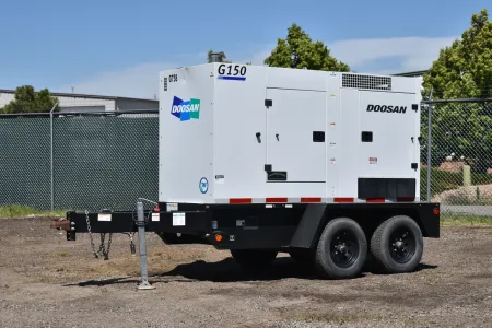 120kW Doosan industrial generator for sale by Generator Source