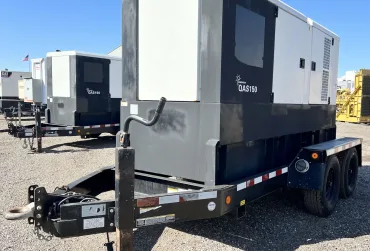 1 125kw atlas copco industrial generator unit 089217 exterior