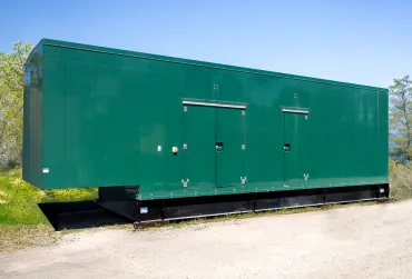 1 1500kw cummins industrial generator unit 091341 exterior