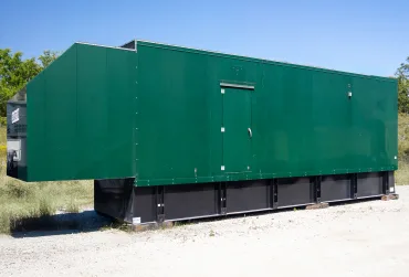 1 1500kw cummins industrial generator unit 091342 exterior