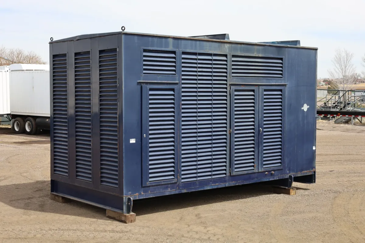 1 1500kw detroit industrial generator unit 089629 exterior