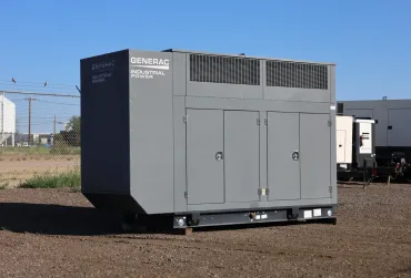 1 150kw generac industrial generator unit 091331 exterior