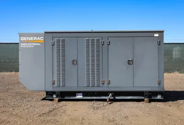 1 150kw generac industrial generator unit 092120 exterior