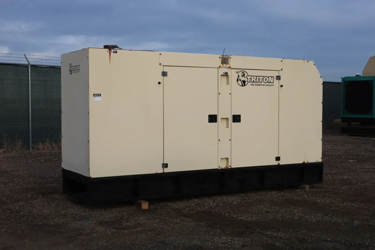 1 1750kw cummins industrial generator unit 088575 exterior