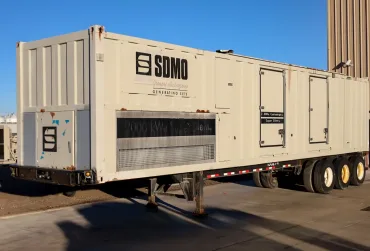1 2000kw sdmo industrial generator unit 091535 exterior