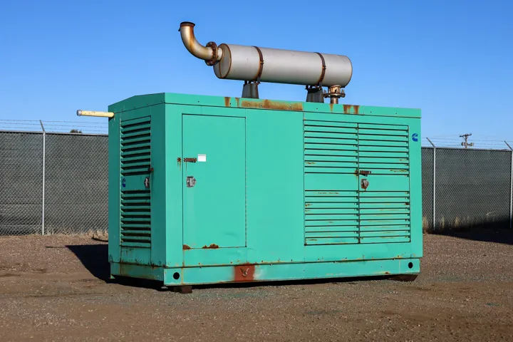 1 200kw cummins industrial generator unit 091661 exterior