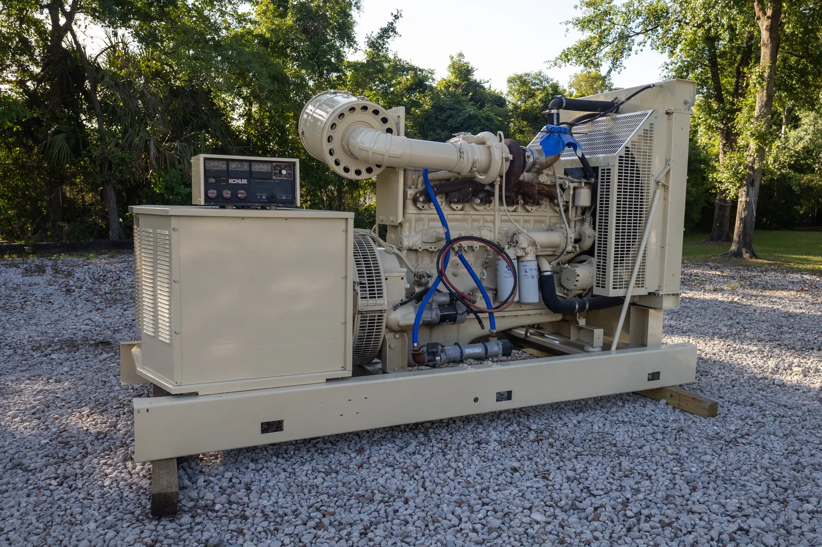 1 200kw kohler industrial generator unit 089437 exterior