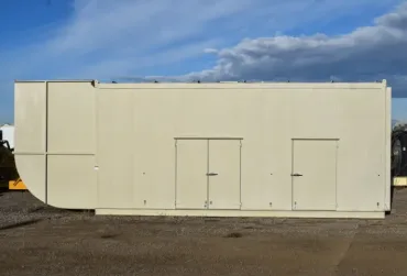 1 2250kw cummins industrial generator unit 090103 exterior