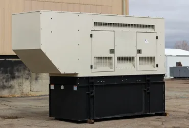 1 225kw baldor industrial generator unit 092210 exterior