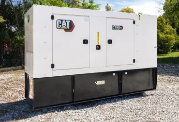 1 250kw caterpillar industrial generator unit 092094 exterior