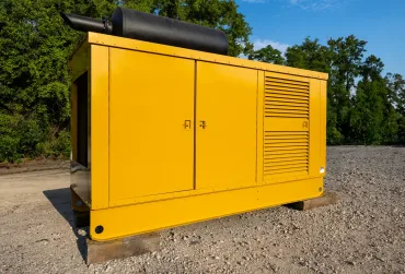 1 300kw cat industrial generator unit 089846 exterior