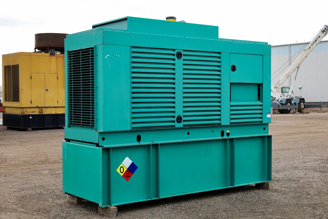 1 300kw cummins industrial generator unit 092204 exterior
