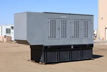 1 300kw generac industrial generator unit 091556 exterior