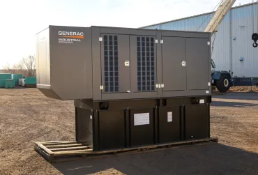 1 300kw generac industrial generator unit 092157 exterior