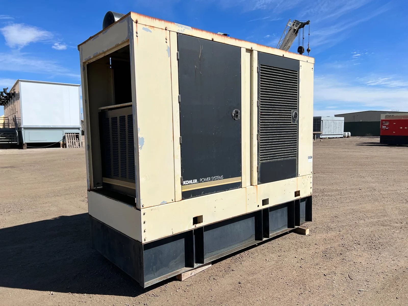 1 300kw kohler industrial generator unit 089343 exterior