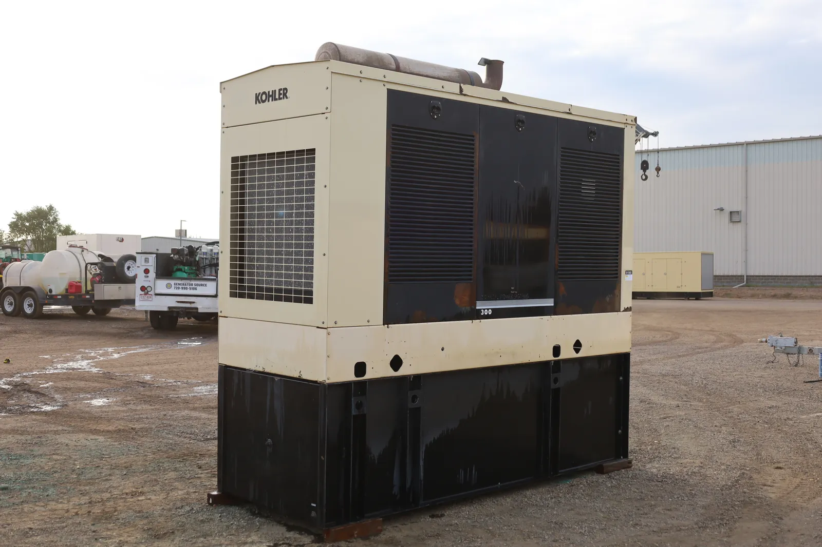 1 300kw kohler industrial generator unit 091560 exterior