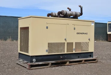1 30kw generac industrial generator unit 089749 exterior