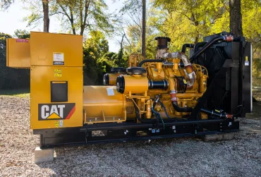 1 30kw generac industrial generator unit 092149 exterior