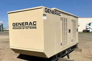 1 35kw generac industrial generator unit 089464 exterior