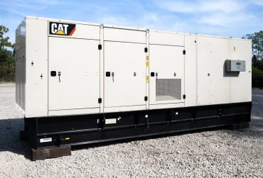 1 400kw cat industrial generator unit 091069 exterior