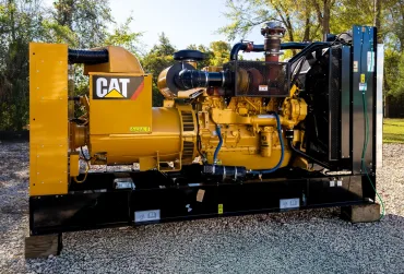 1 400kw caterpillar industrial generator unit 092147 exterior