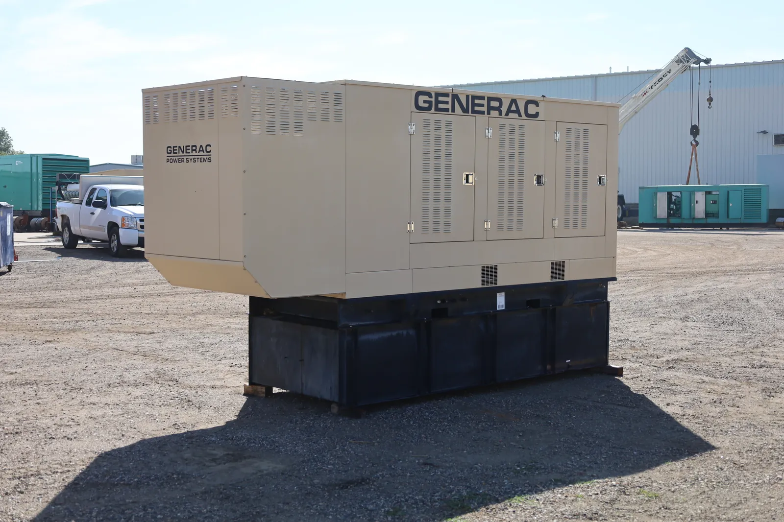 1 400kw generac industrial generator unit 091567 exterior