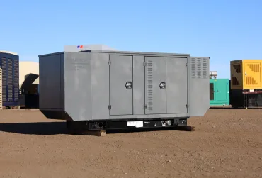 1 45kw generac industrial generator unit 090758 exterior