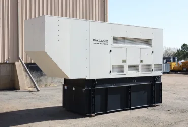 1 500kw baldor industrial generator unit 092209 exterior