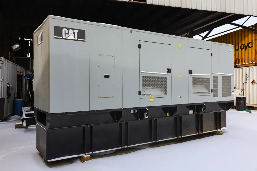 1 500kw caterpillar industrial generator unit 091950 exterior