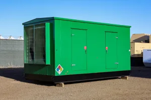 1 500kw caterpillar industrial generator unit 092091 exterior
