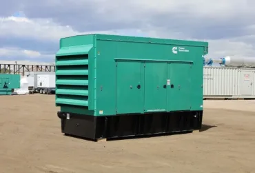 1 500kw cummins industrial generator unit 090344 exterior