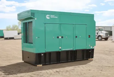 1 500kw cummins industrial generator unit 090346 exterior