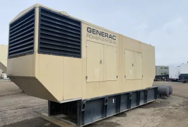 1 500kw generac industrial generator unit 089250 exterior